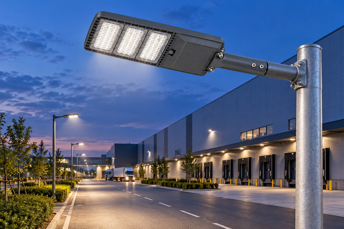 Landlite 12OT840 ipari telephely megvilágítása – alkalmazási példa