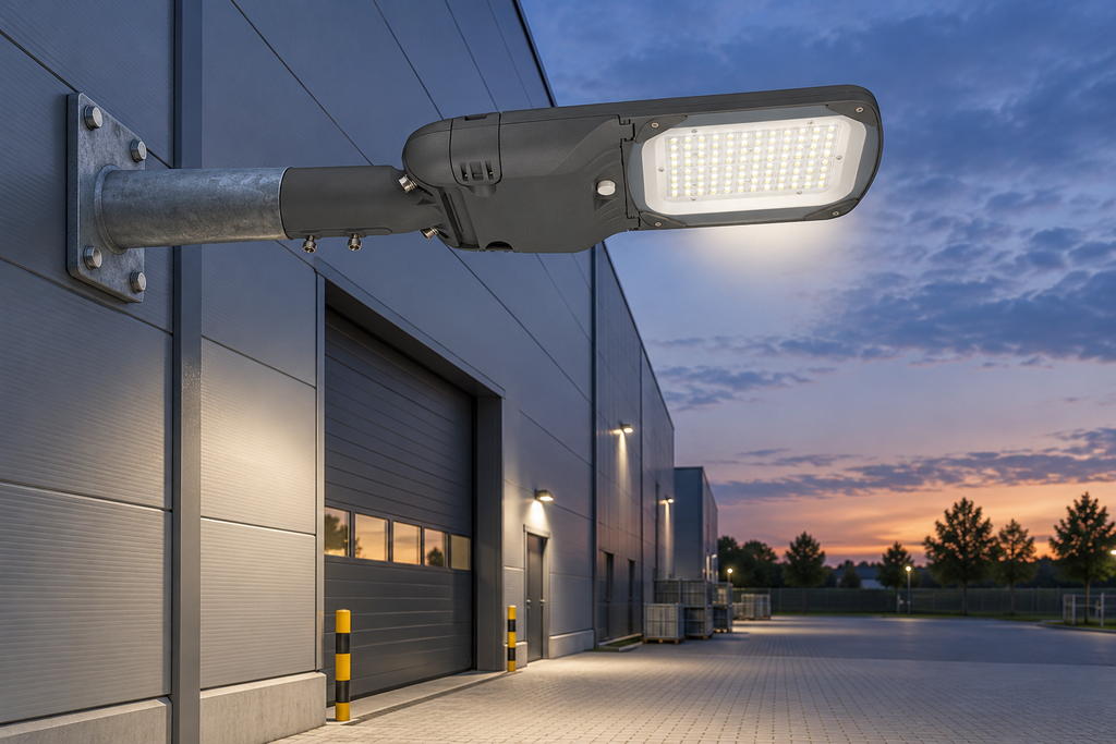 ROLUX DF-407-50 LED oszlop- és fali lámpa – 50 W, 7000 lm, 6000 K, IP65