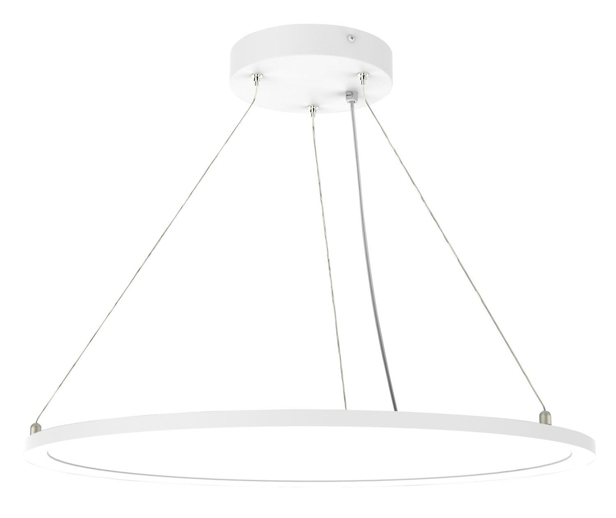 DF-610-50-NW (P0610-DTMH-NW) kétoldalas kerek LED panel – 50 W, 5300 lm, 4000 K, Ø 610 mm